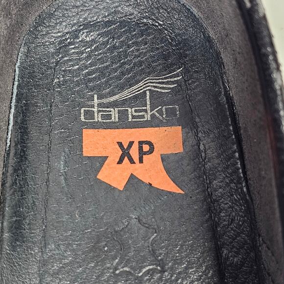 Dansko XP Green Anaconda Patent Leather Professional Clogs EU 39| US Women 8.5-9 - Picture 11 of 12